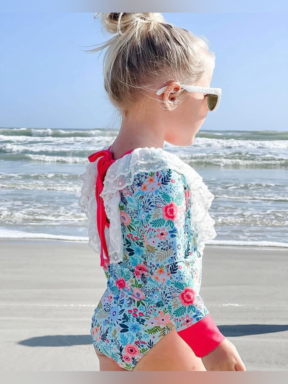 Love and Grow Clothing Caribbean Floral One Piece Swim